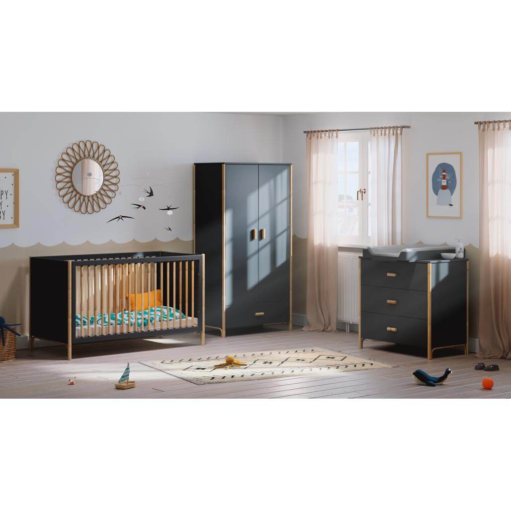 Oceane Evolutive Bed Cannes 70 x 140 - Ardoise image 12