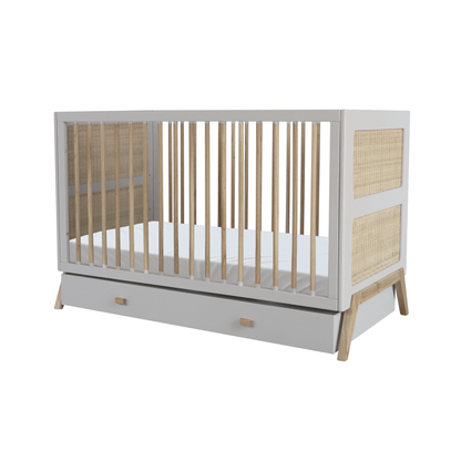 Marelia Multi-Evolutive Bed Rattan 70 x 140 - Moon image 15