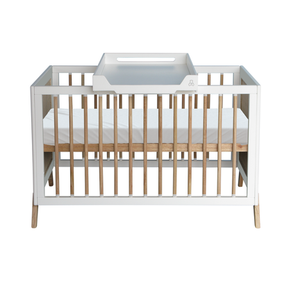Marelia Evolutive Bed Rattan 60 x 120 - Neige image 5
