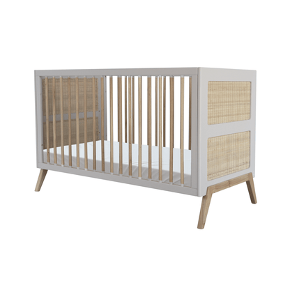 Marelia Multi-Evolutive Bed Rattan 70 x 140 - Moon image 14