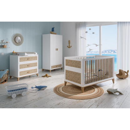 Nami Rattan Chest of Drawer - Neige image 7