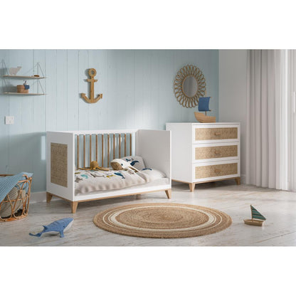 Nami Rattan Chest of Drawer - Neige image 8