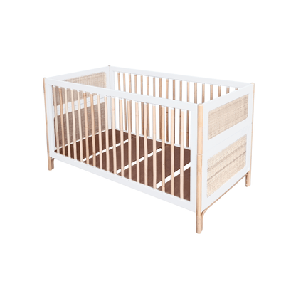 Oceania Rattan Evolutive Bed 70 x 140 - Neige image 1