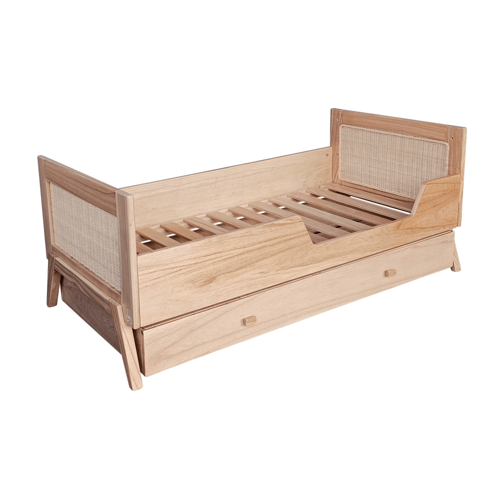 MARELIA BOIS Evolutive Bed 70X140 - Natural image 9