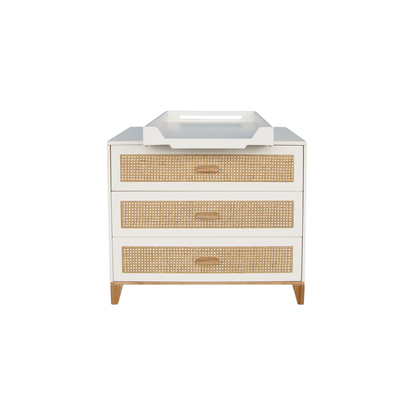 Nami Rattan Chest of Drawer - Neige image 6