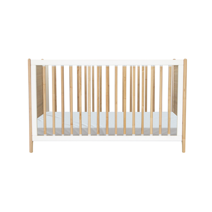 Oceania Rattan Evolutive Bed 60 x 120 - Neige image 1