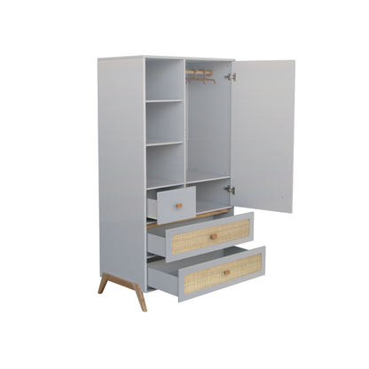 Marelia Wardrobe Rattan - Lune image 2