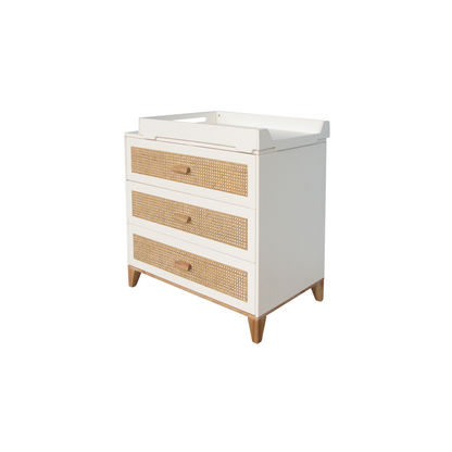 Nami Rattan Chest of Drawer - Neige image 5
