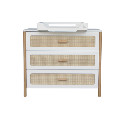 Oceania Rattan Cannes Chest of drawer - Neige image 4