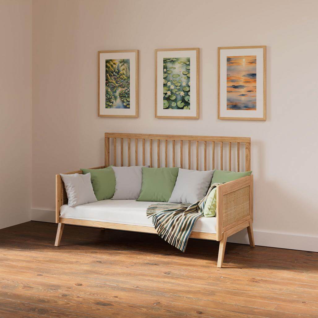 MARELIA BOIS Evolutive Bed 70X140 - Natural image 11