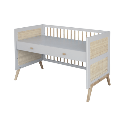 Marelia Multi-Evolutive Bed Rattan 70 x 140 - Moon image 12