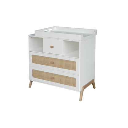 Marelia Chest of Drawer Rattan - Neige image 5
