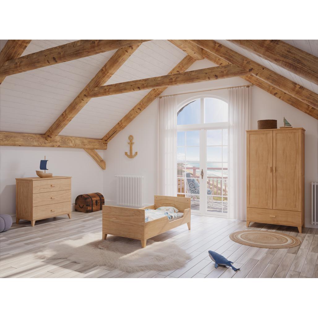 NAIA BOIS Big Chest of Drawers - Naturel image 3