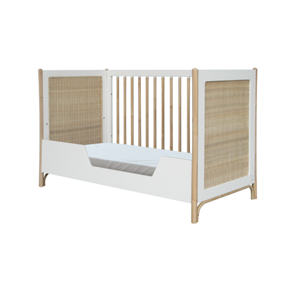Oceania Rattan Evolutive Bed 60 x 120 - Neige image 6