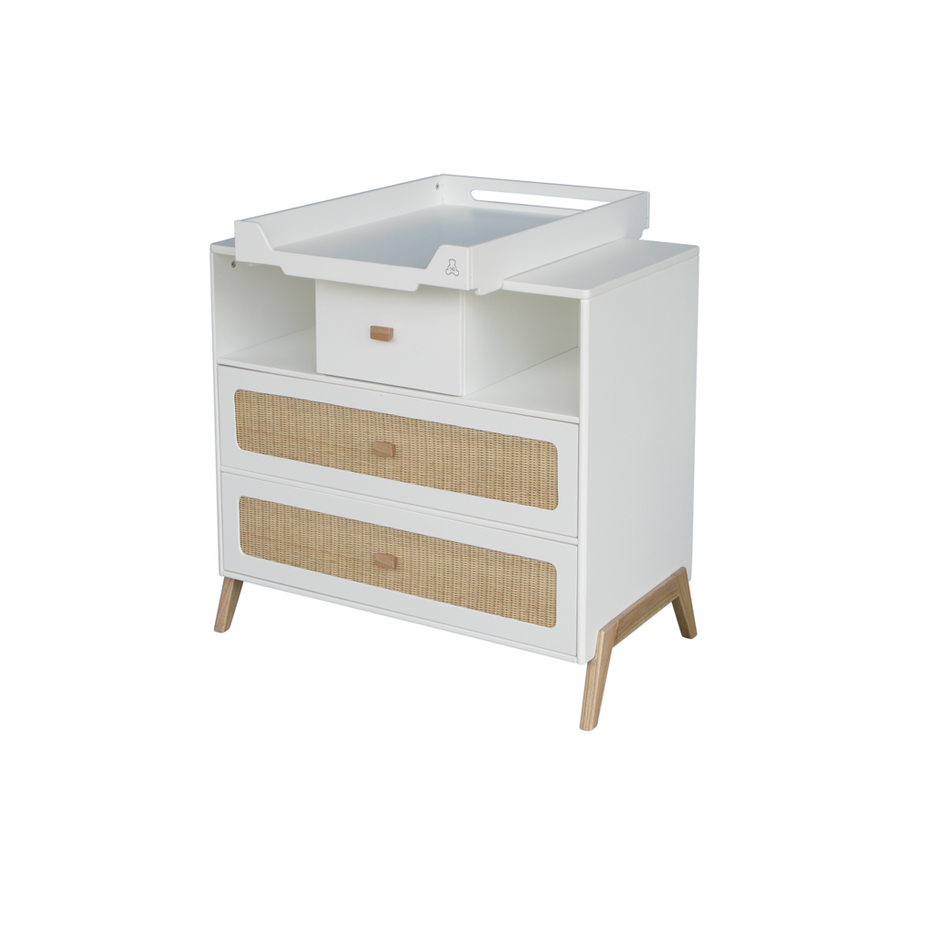 Marelia Chest of Drawer Rattan - Neige image 6