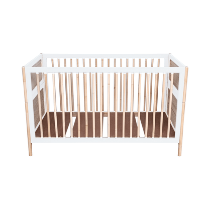 Oceania Rattan Evolutive Bed 70 x 140 - Neige image 10