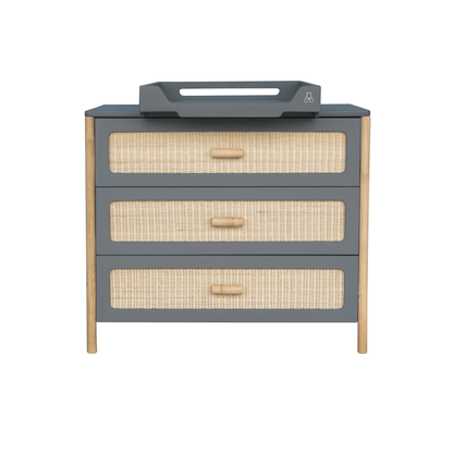 Oceania Rattan Cannes Chest of drawer - Silex image 8
