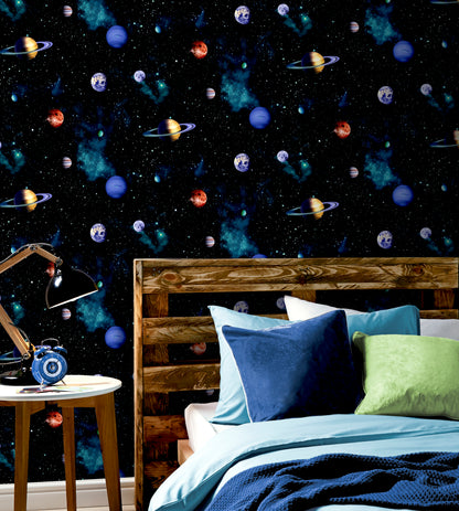 Cosmos Charcoal Wallpaper image 4