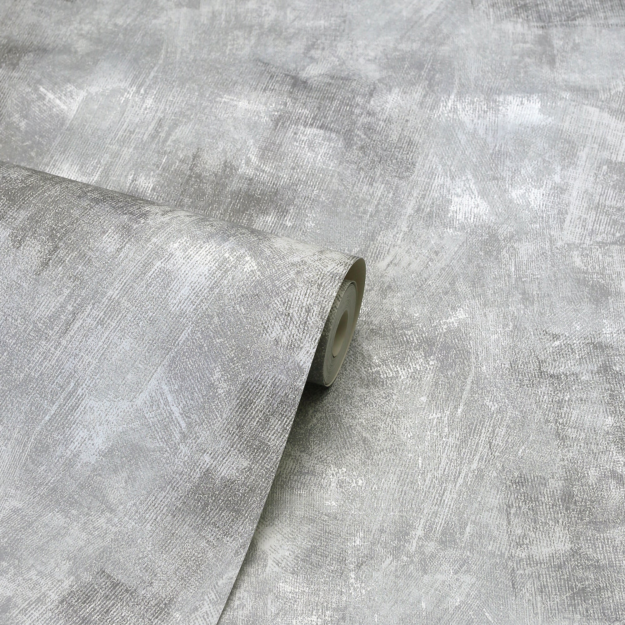 Brushed Strokes Grey Wallpaper image 2