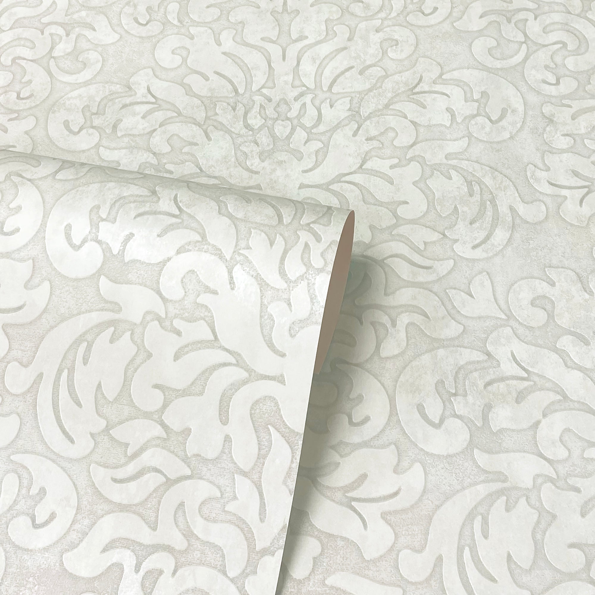 Marinski Damask Soft Gold & Natural Wallpaper image 2