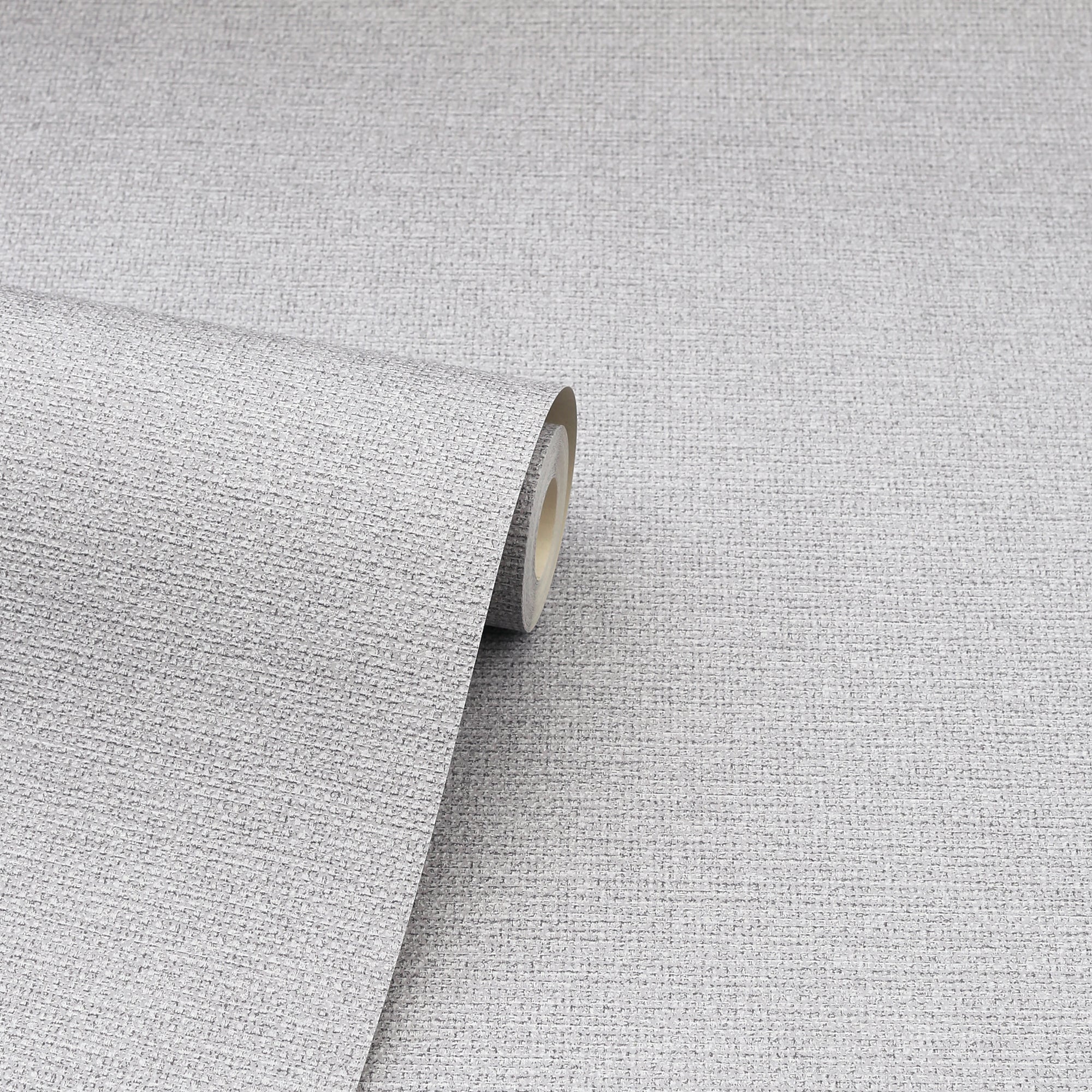 Calico Plain Grey Wallpaper image 2