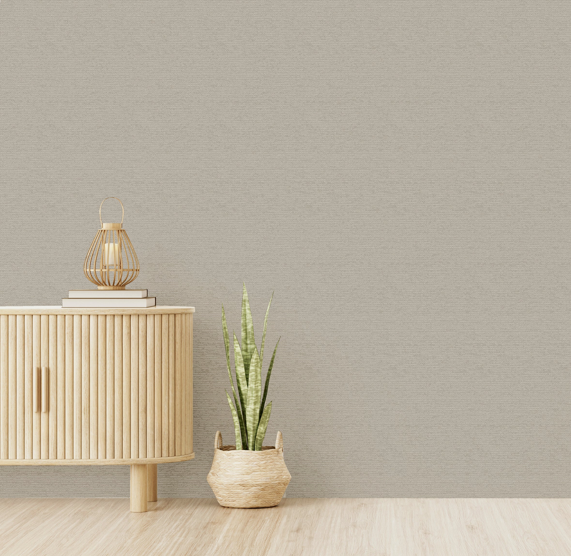 Calico Plain Neutral Wallpaper image 4