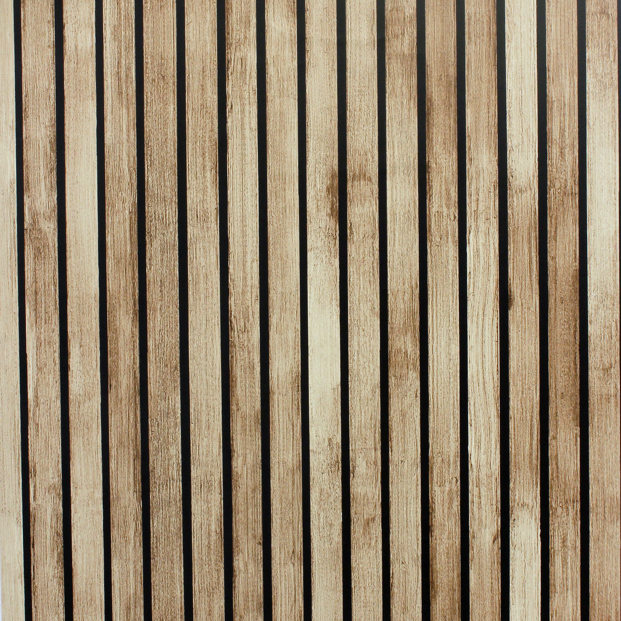 Wood Slats Natural Wallpaper image