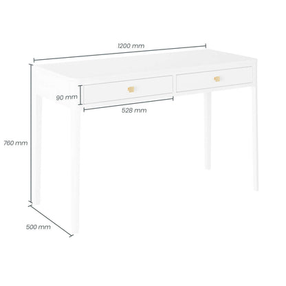Abberley Desk | White