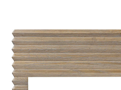 Wickham Ribbed Oak Console
