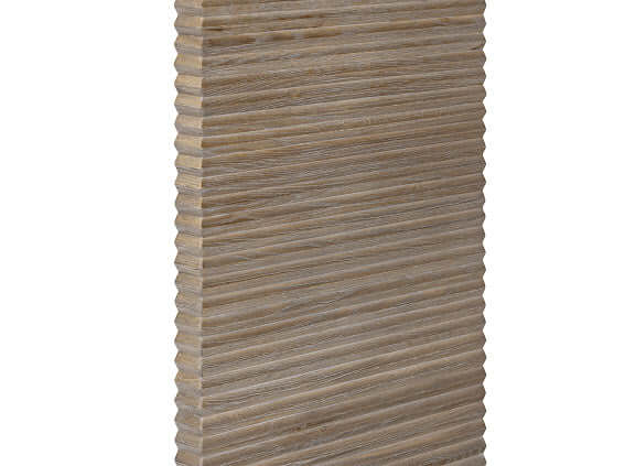 Wickham Ribbed Oak Console