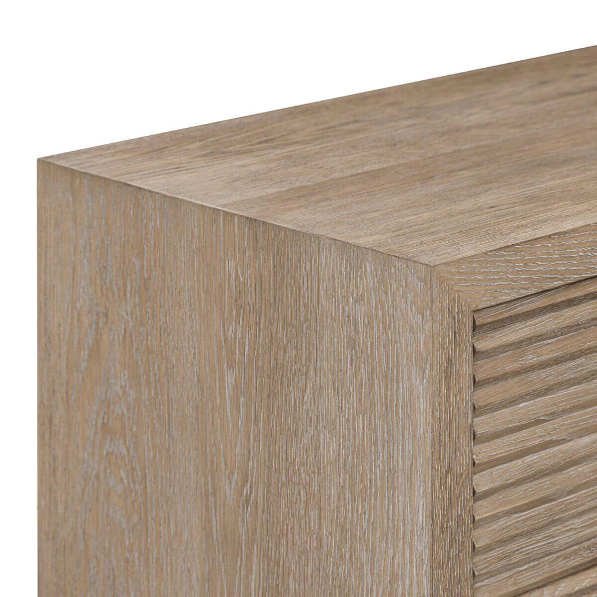 Wickham Ribbed Oak Chest of Drawers