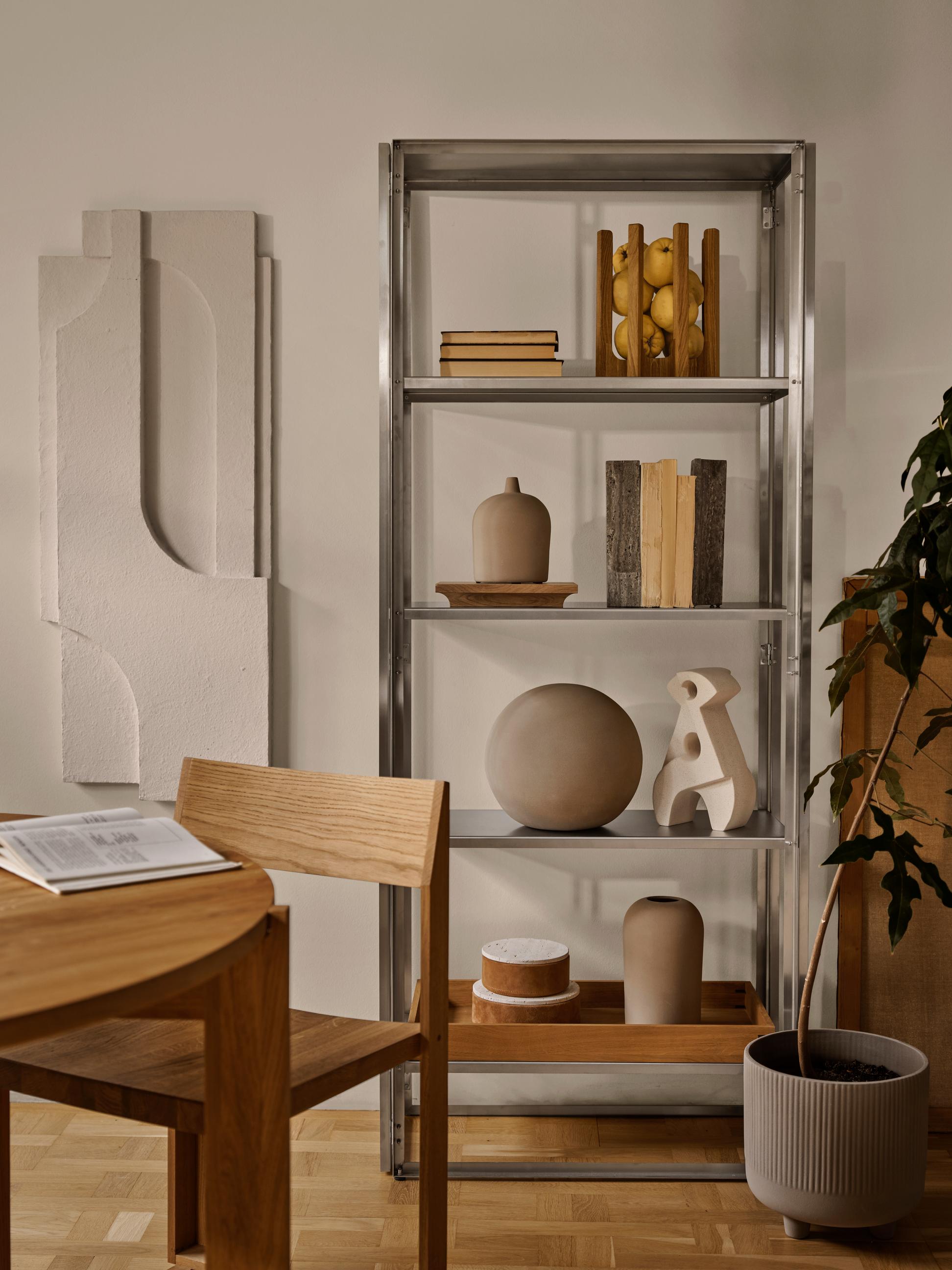 Alt Tag: Luxury Foldable Shelf by Kristina Dam Studio – Designer furniture for premium home decor, ideal for modern and curated collections.
