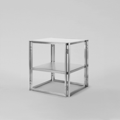 Foldable Side Table by Kristina Dam Studio - Luxury and Designer Furniture. Modern, Premium Home Decor, Curated Furniture Collection.