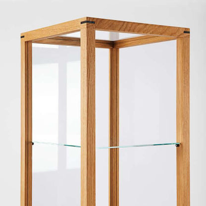 Japanese Cabinet M – Luxury Furniture with oiled oak and glass design, curated for premium home decor. Elegant modern craftsmanship.