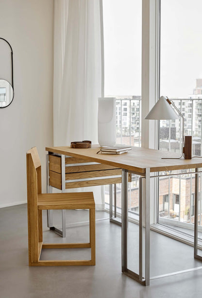 Outline Desk – Luxury and Designer Furniture by [Vendor]. Premium modern furniture in a sleek, elegant home office setting.