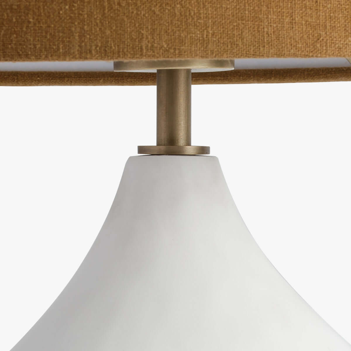 Lamp - Small Round Gesso