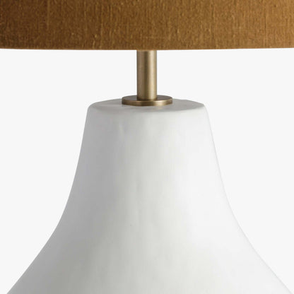 Lamp - Large Round Gesso