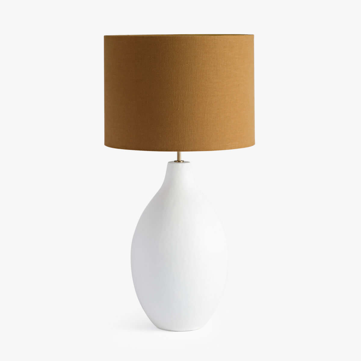 Lamp - Large Round Gesso