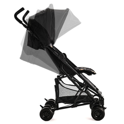 Roma Rizzo 2 Teddy Cream Stroller - Luxury modern stroller for travel, city strolls, lightweight 5.9kg with reclining seat. Designer comfort.