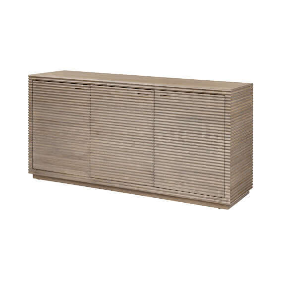 Wickham Ribbed Oak Sideboard