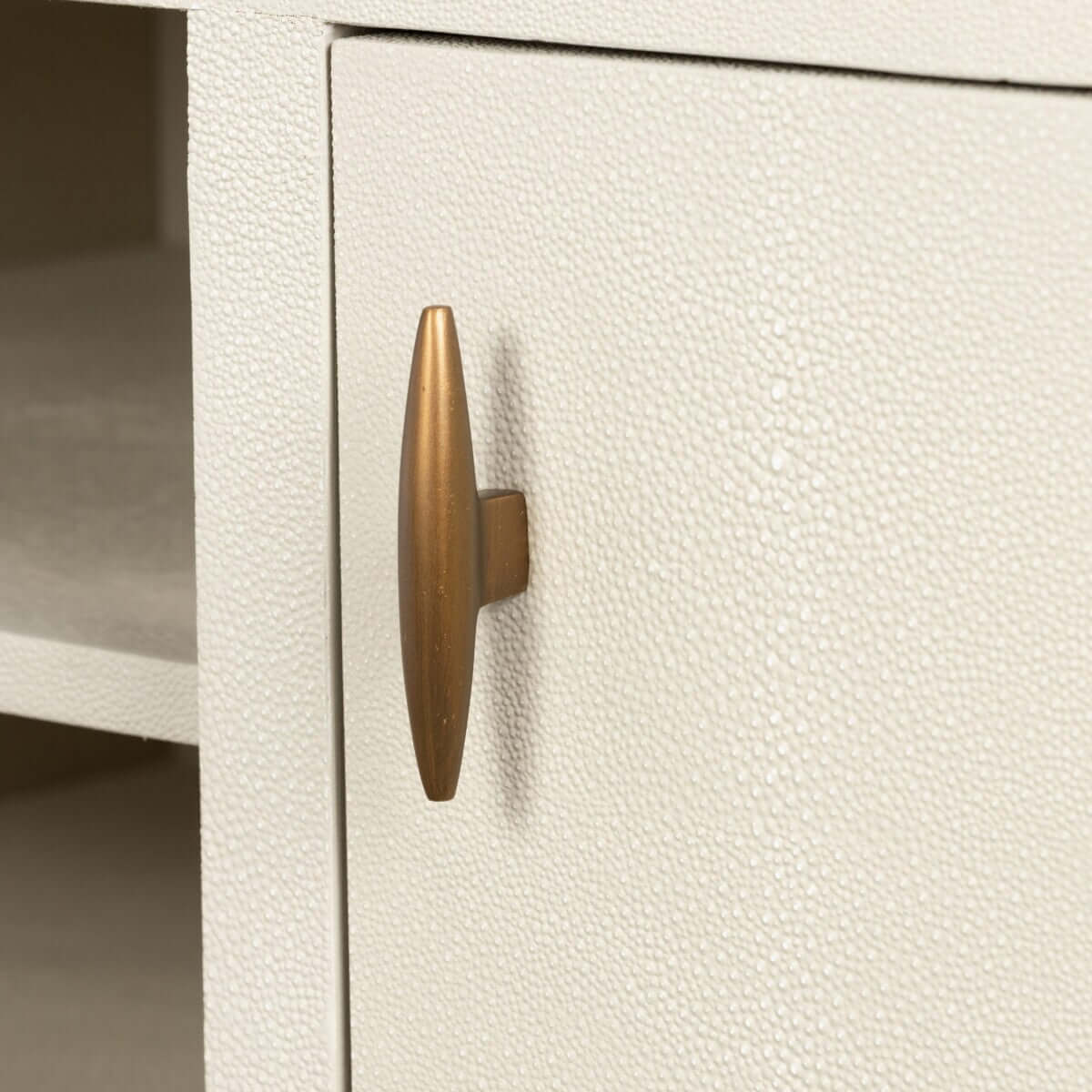 Hampton TV Unit | Ivory Shagreen