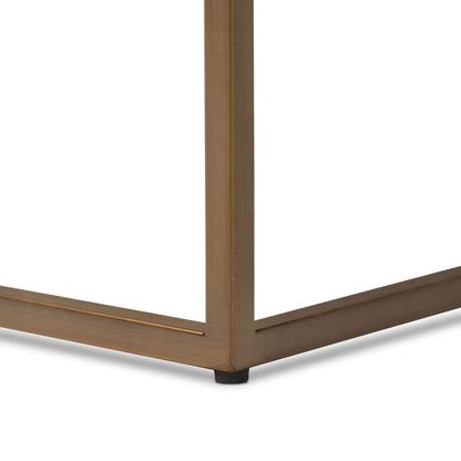 Hampton Bedside | Grey Shagreen