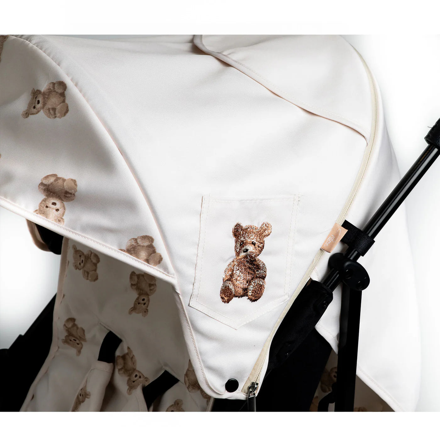 Roma Star Teddy Cream Stroller - Luxury Designer Furniture for Modern Home Decor