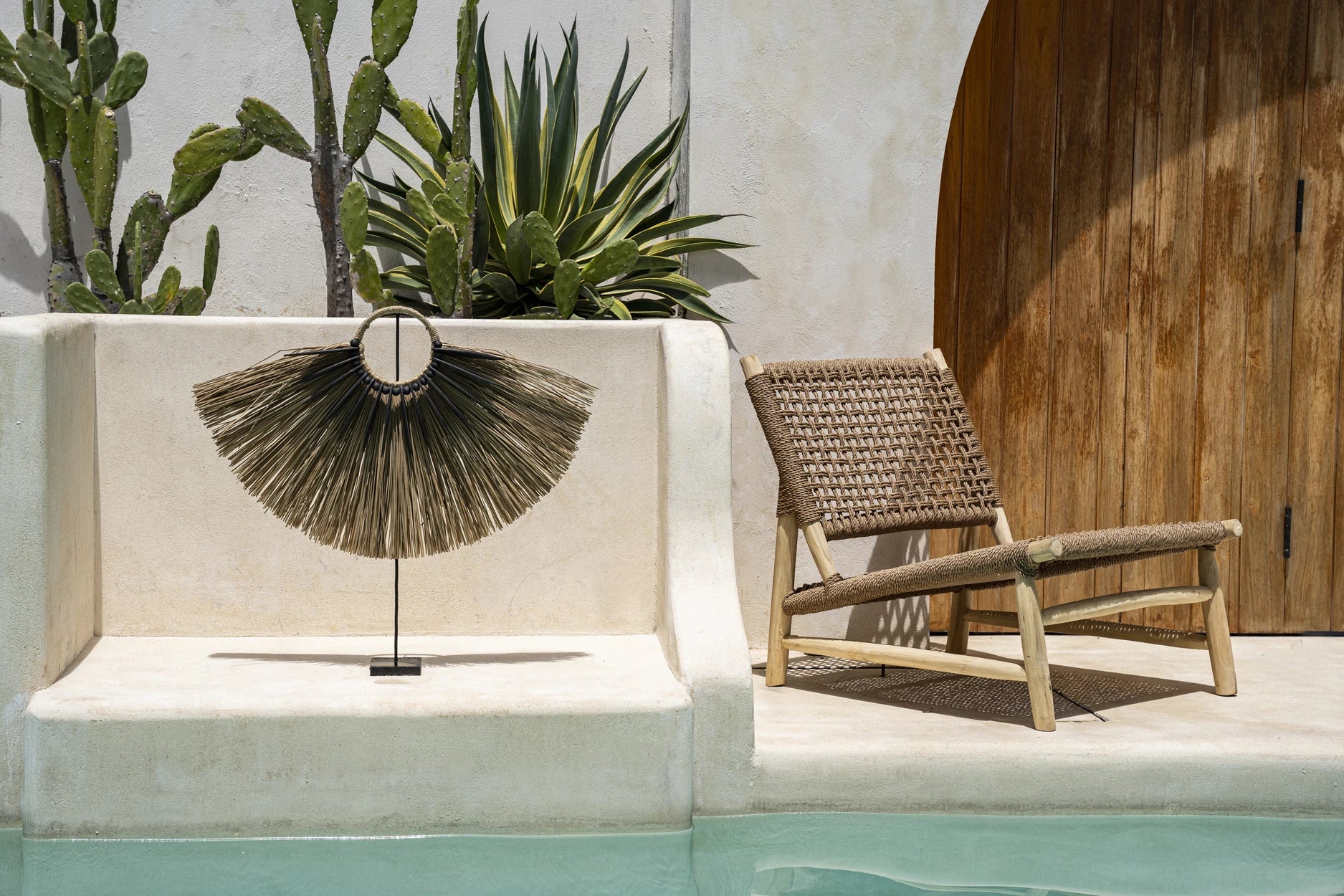 The Island Sisal One Seater - Natural Brown image 3