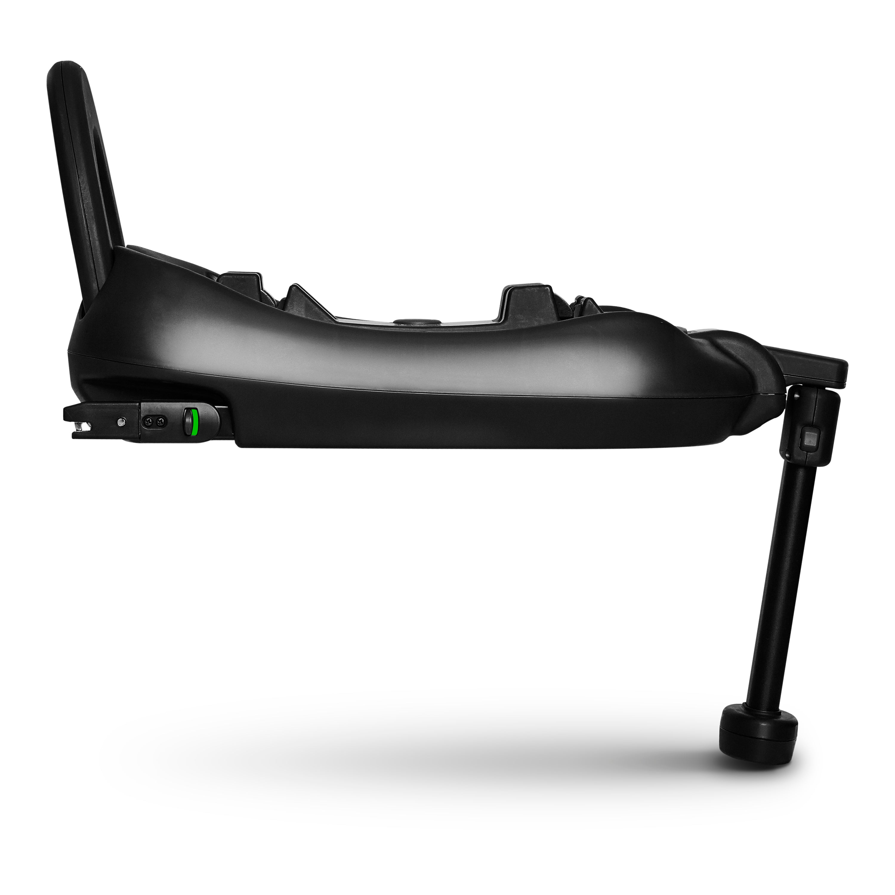 ABC Design Car Seat Tulip Isofix Base - Luxury, modern car seat base with adjustable leg, ensuring safety with color-coded indicators.