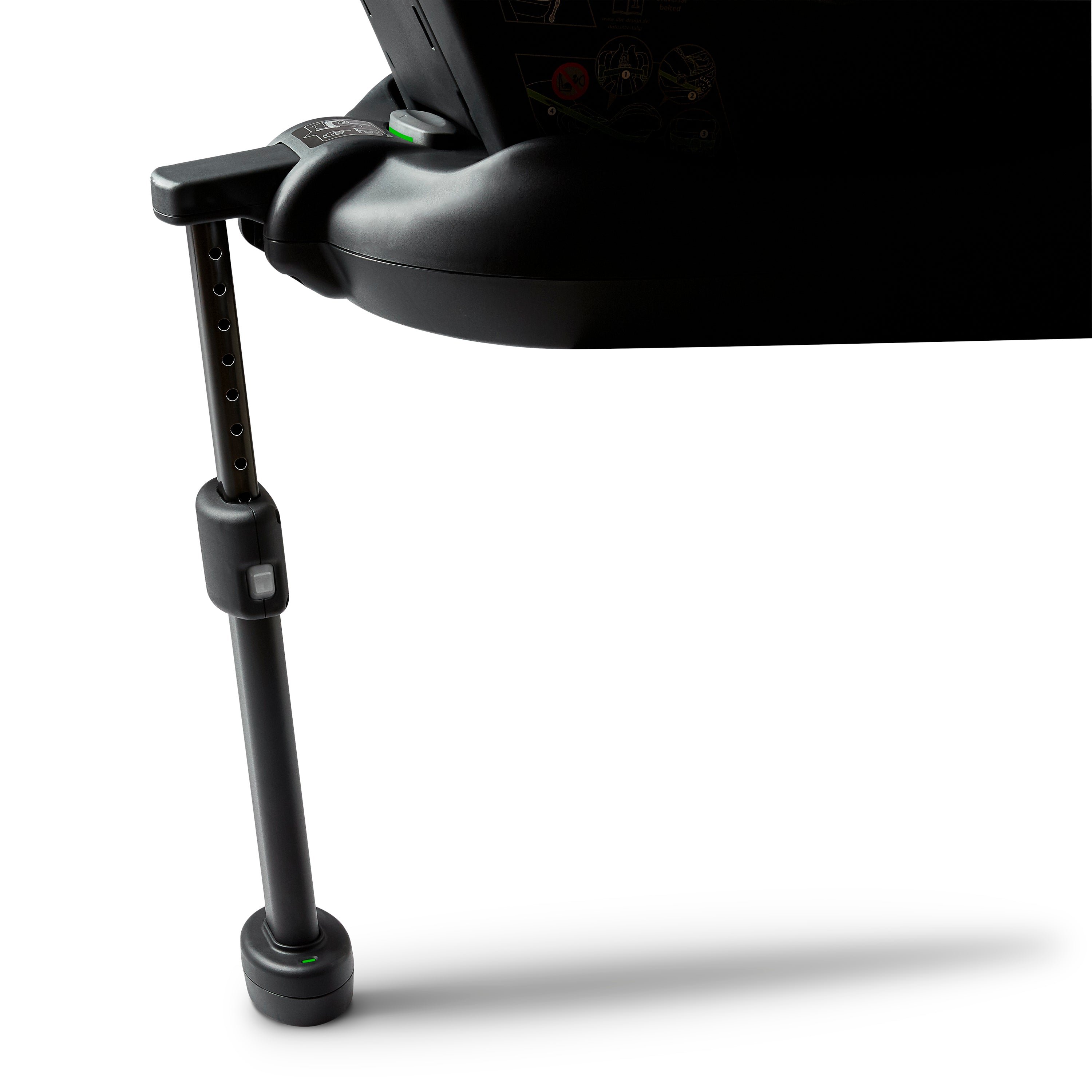 ABC Design Car Seat Tulip Isofix Base - Black, luxury and designer furniture, premium modern decor, secure attachment for Tulip i-Size.