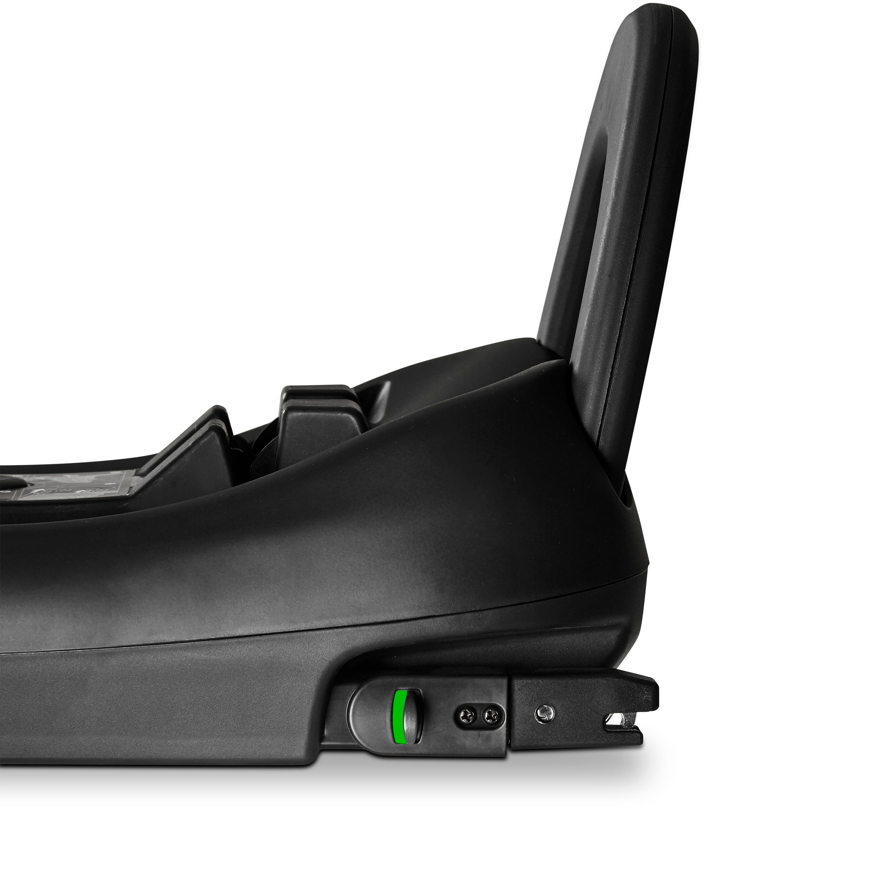 ABC Design Car Seat Tulip Isofix Base - Black featuring adjustable support leg and easy click-in for luxury and designer furniture.