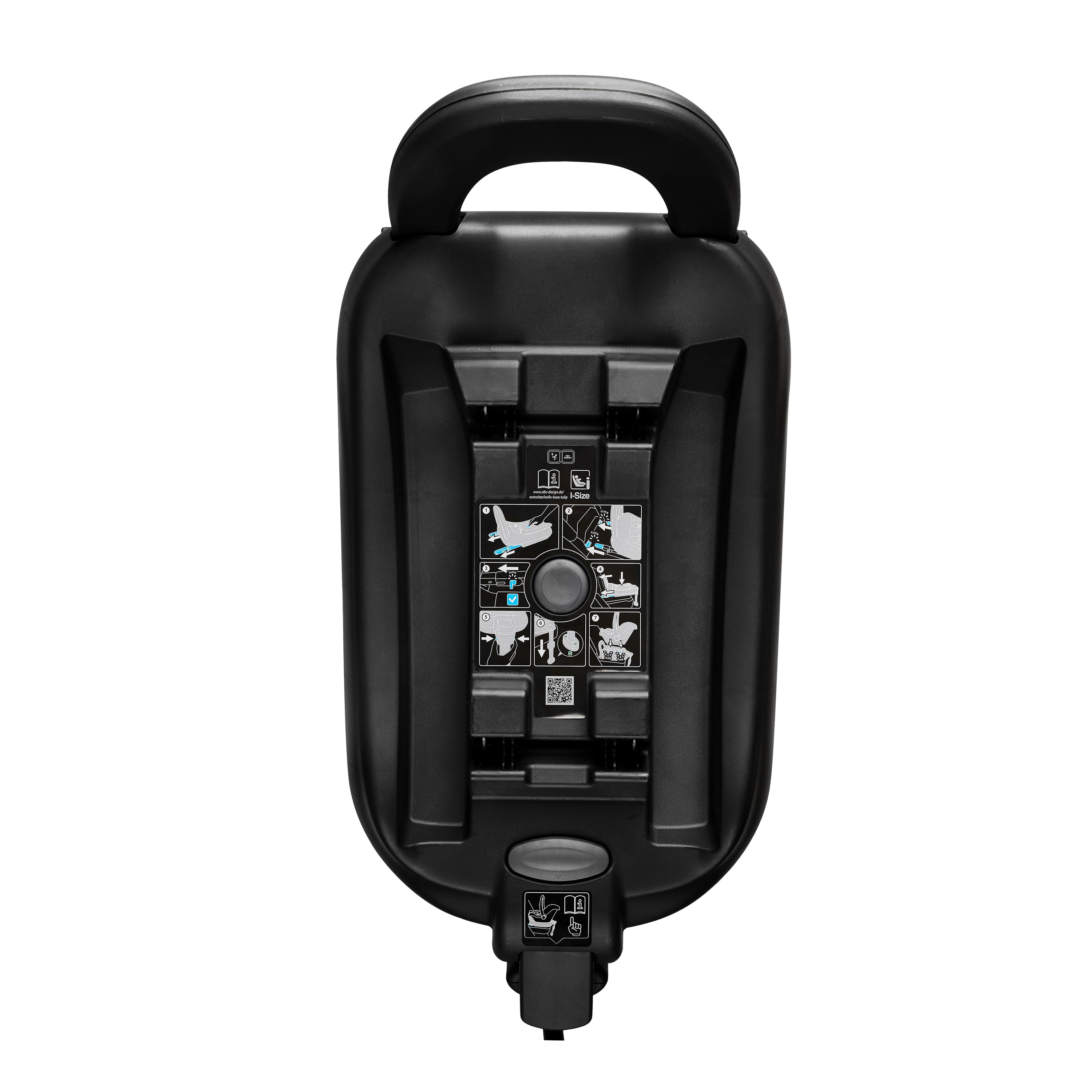 ABC Design Car Seat Tulip Isofix Base - Black, secure your Tulip car seat with luxury design, premium home furnishings.