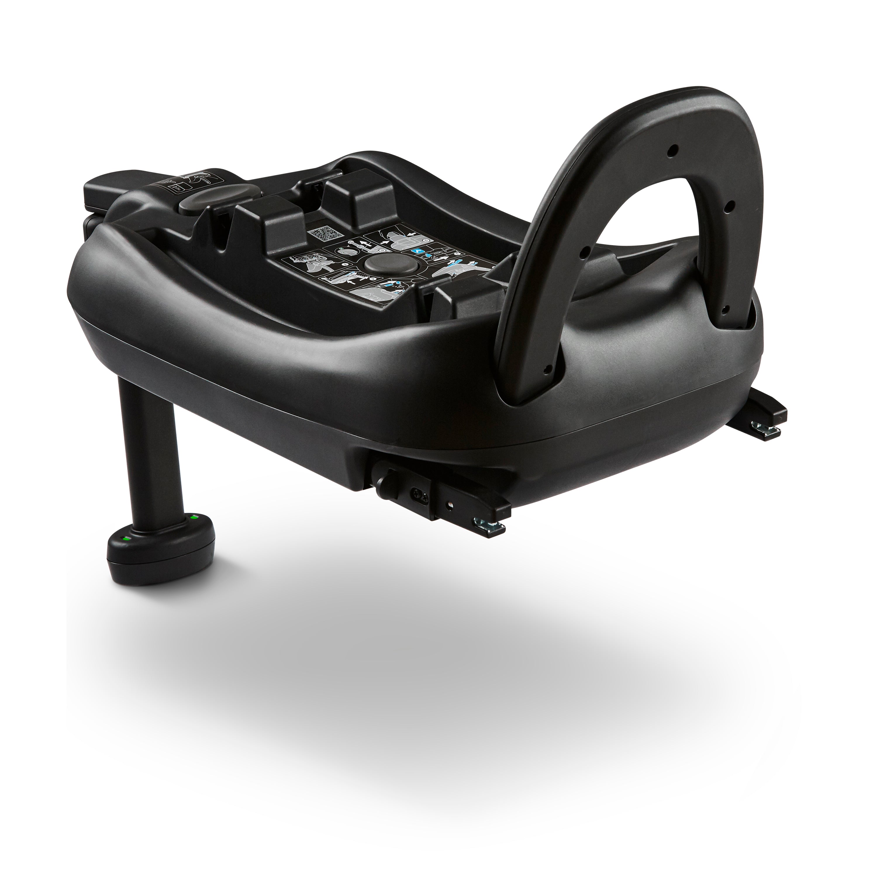 ABC Design Tulip Isofix Base - Black, luxury designer furniture for modern home decor, safe car seat support system with adjustable leg.