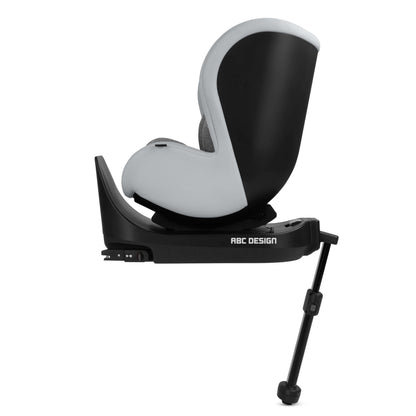 Premium ABC Design Isofix Base Root in Black - Luxury Modern Furniture for High-End Decor, Swivel Lock, 360° Rotation, i-Size Car Seat Ready